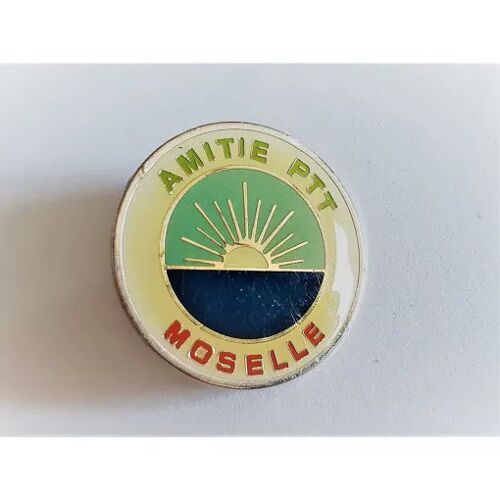 Pins Poste Ptt Amitie Ptt Moselle 57 / Base Argentée