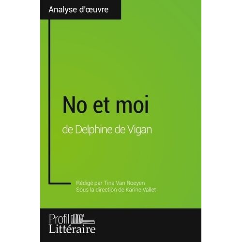No Et Moi De Delphine De Vigan