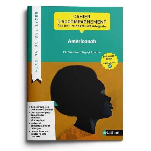 Americanah, Chimamanda Ngozi Adichie - Cahier D'accompagnement À La Lecture De L'oeuvre Intégrale Llce Anglais Tle C1