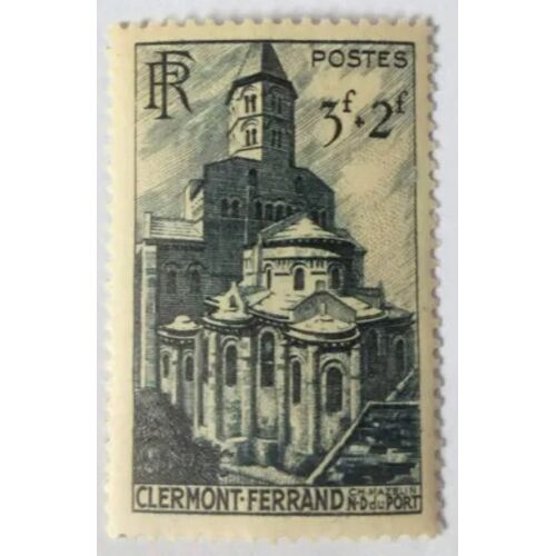 Timbre France - Yt 773 - 3f + 2f - 1947 - Clermont-Ferrand Nd Du Port