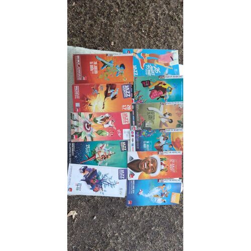 Programmes Brochés Jazz In Marciac Années 2019, 2018, 2016, 2015, 2014, 2013, 2012, 2011, 2010, 2009, 2008