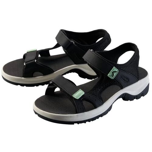 Sandales - 38 - Marche - Randonnée - Femme - Fermetures Auto-Agrippantes Réglables - Ladies Walking Sandals - Noir - Crivit