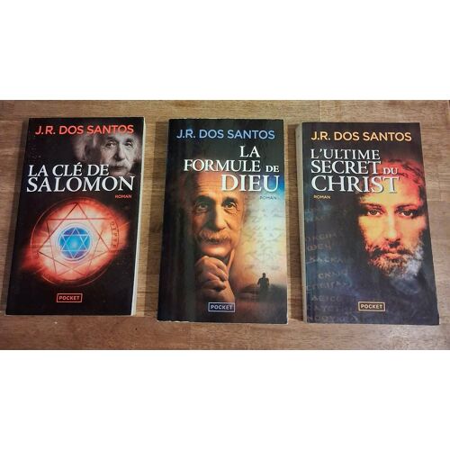 Lot De 3 Livres De J.R. Dos Santos