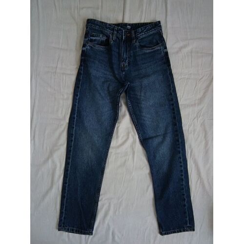 Jean Loose 100% Coton - Bleu
