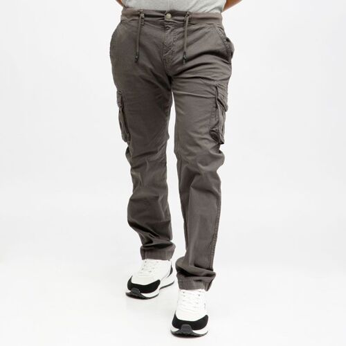 Pantalon Cargo Kaki James-Ds Homme Paname Brothers