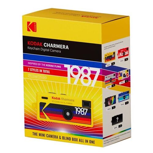 Kodak Blind Box Collection CHARMERA - Appareil photo numérique - compact - keychain - 1.6 MP / 30 pi/s