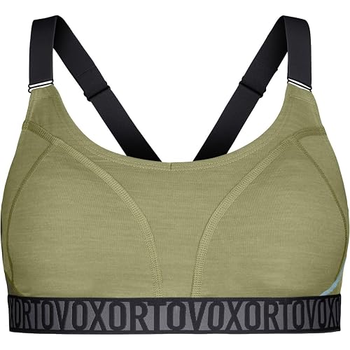 Ortovox - Women's 150 Essential Sports Top - Brassière Taille M, Vert Olive