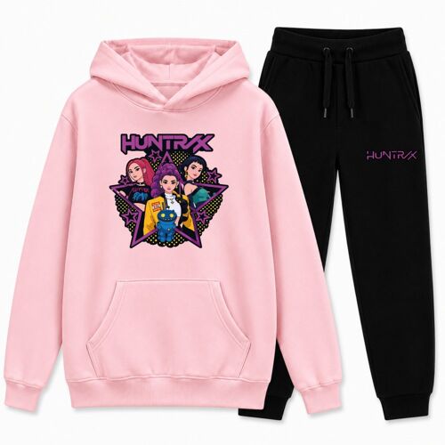 Jogging Survetement Enfant Fille Style Kpop - "Huntrix" - Confort Et Tendance (Npz)