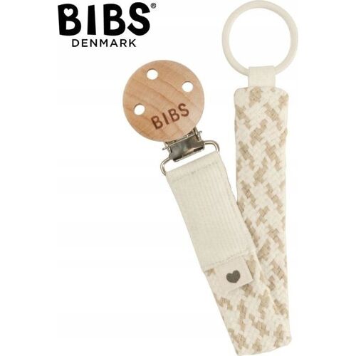 Attache Sucette Ivory Et Vanilla - Bibs