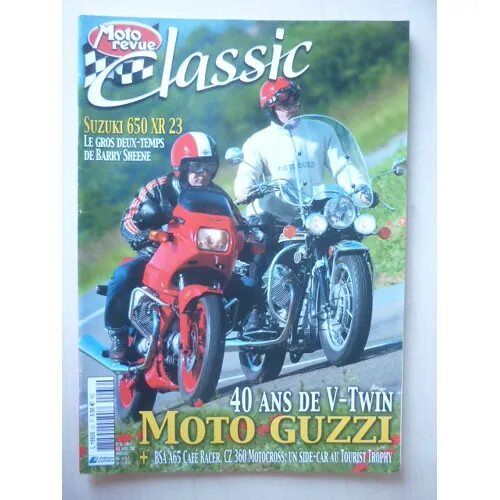 Moto Revue Classic 33 De 2007 Moto Guzzi Gt850 California,1000 Le Mans 5,Suzuki Xr23b,Cz 360,Bsa A65 Cafe,