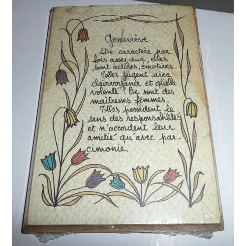 Cadre Au Prenom De Genevieve