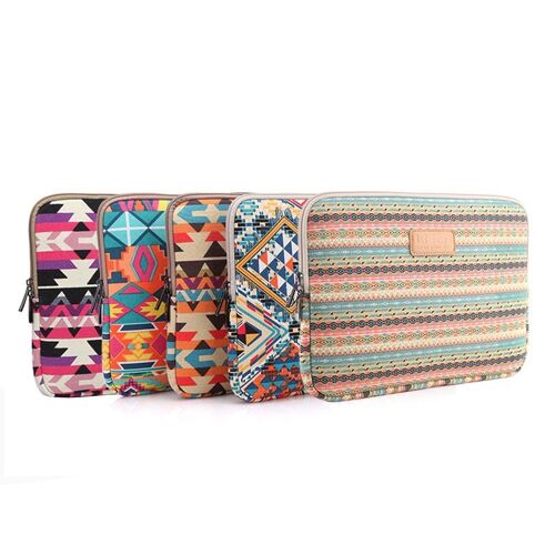 Sacoche Ordinateur Portable 13 Pouces Étanche Résistante Chocs Style Ethnique YONIS