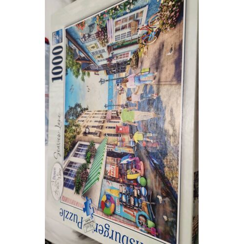 Puzzle 1000 pieces ravensburger seaview lane