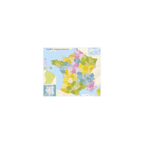 France Administrative Plastifiee Nouvelles Regions