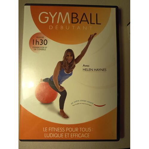 Lot De 2 Dvd De Gymball, Helen Haynes, Débutant; Ventre Plat & Dos Fort