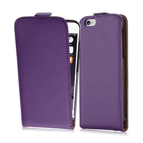 ETUI FOLIO A RABAT iPHONE 6 6S (4"7) VIOLET HELIOTROPE ECO-CUIR (PU)