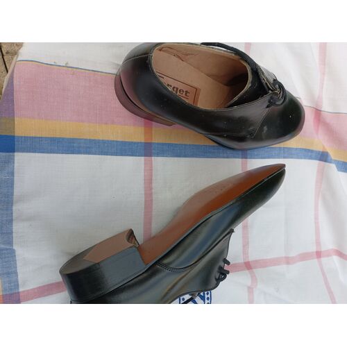 Chaussures Homme Cuir Noir 42, Jamais Portées