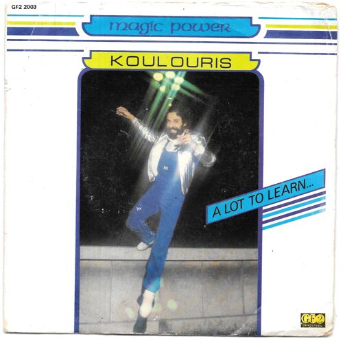 Argiris Koulouris : A Lot To Learn / The Waiting Game [Vinyle 45 Tours 7"] 1980