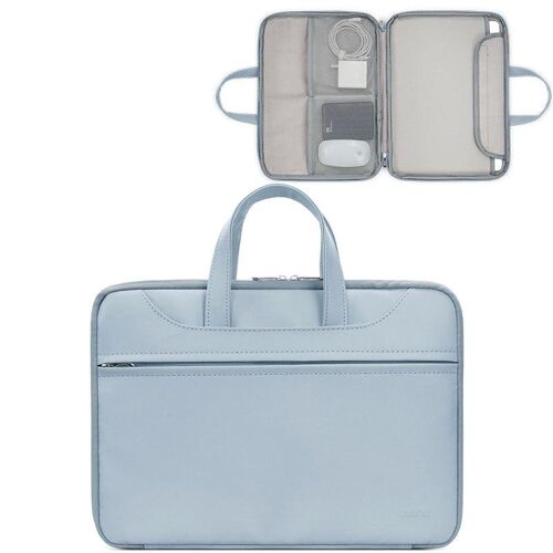 Sacoche pour Ordinateur Portable 11/12 Pouces Étanche à Ouverture Complète Bleu YONIS