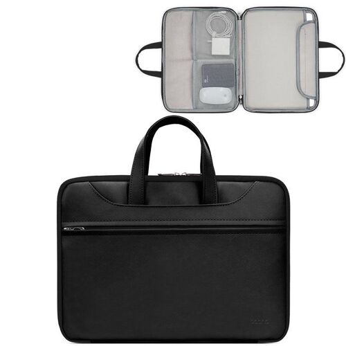 Sacoche Pour Ordinateur Portable 11 À 12 Pouces Étanche À Ouverture Intégrale Noir YONIS