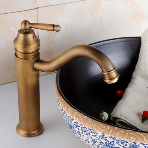 Robinet De Lavabo En Cuivre À Trou Unique Avec Mousseur Économiseur D'Eau YONIS