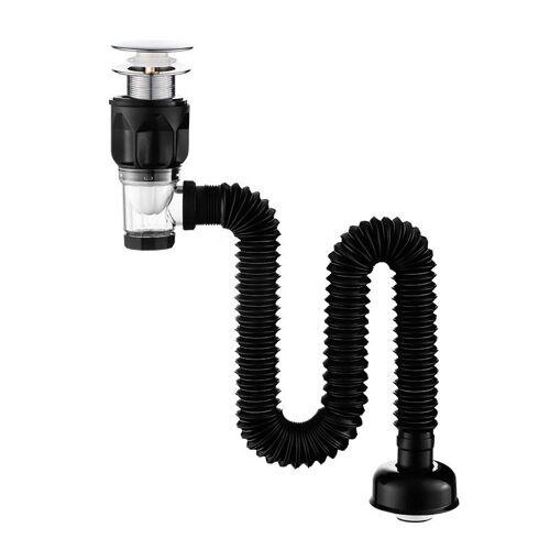 Siphon De Lavabo En Inox Anti Odeurs Avec Sortie Orientable À 360° YONIS