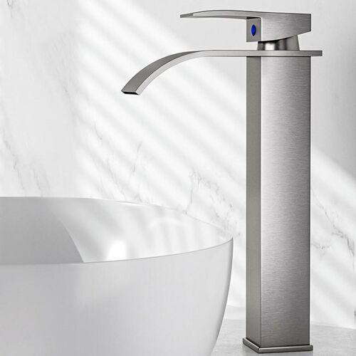 Robinet De Lavabo Mitigeur Cascade Eau Chaude Froide Inox 304 YONIS