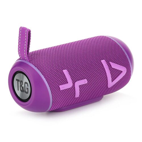 Enceinte Bluetooth Portable pour Extérieur 16 W Autonomie 2 h Violet YONIS