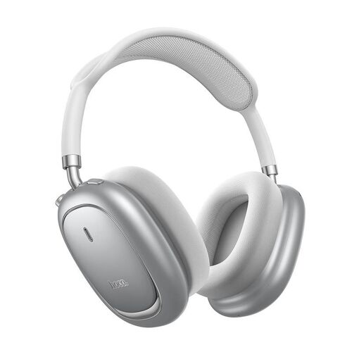Casque Audio Bluetooth ANC à Réduction Active du Bruit Autonomie 45 h Argent YONIS