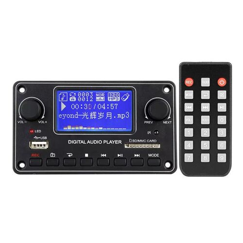 Carte Décodeur Audio Bluetooth USB FM Avec Lecture FLAC WAV Enregistrement AUX YONIS