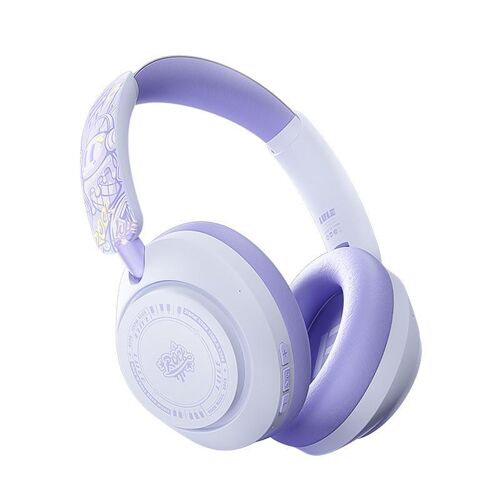 Casque Bluetooth Stéréo Pour Jeux Vidéo Avec Réduction Active du Bruit Violet YONIS