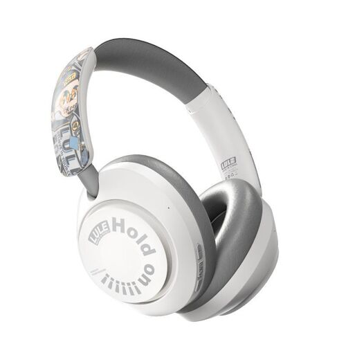 Casque Bluetooth Stéréo Pour Jeux Vidéo Avec Réduction Active du Bruit Blanc YONIS