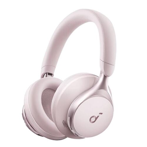 Casque Audio Bluetooth Sans Fil Rose À Réduction De Bruit Adaptative Rose YONIS