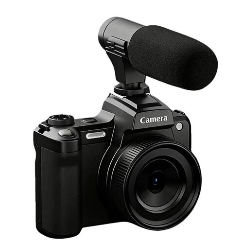Caméscope Numérique Portable 4K 68 MP avec Microphone et Viseur DSLR YONIS