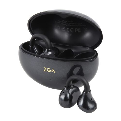 Écouteurs Sans Fil À Clip Bluetooth 6.0 Avec Réduction du Bruit 6 h Noir YONIS