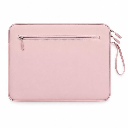 Housse Ordinateur Portable 11 Pouces Déperlante Rembourrée Poche Frontale Rose YONIS