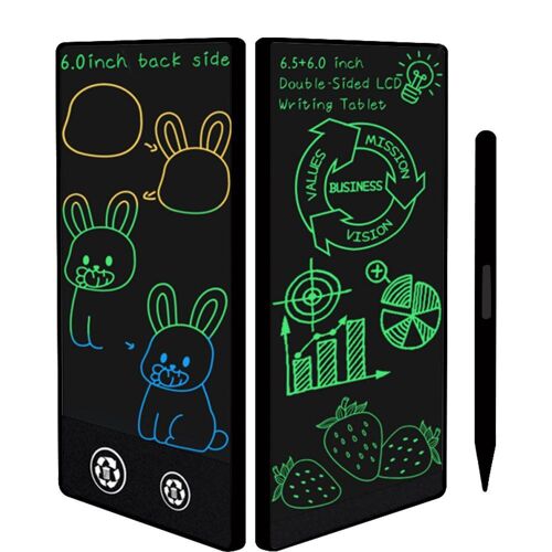 Tablette d'Écriture LCD Sans Encre Effaçable Avec Aimant Intégré YONIS