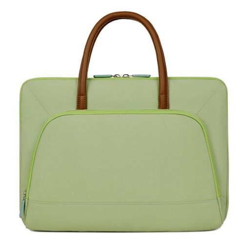 Sacoche Ordinateur Portable 15 À 16,1 Pouces Déperlante Protection Renforcée Vert YONIS