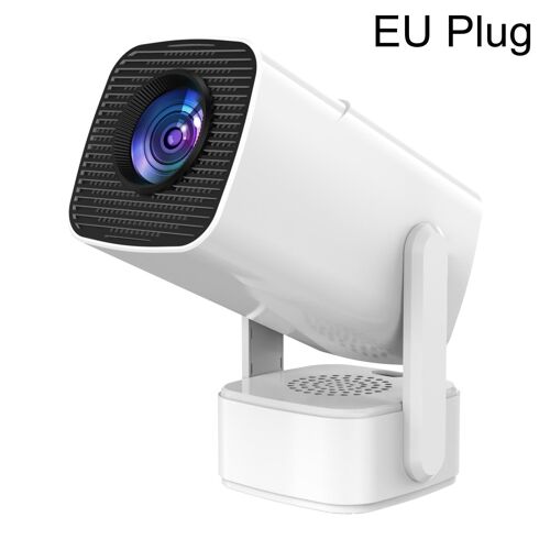 Vidéoprojecteur Portable Android 13 Lecture Vidéo 4K Haut-Parleur Intégré Blanc YONIS