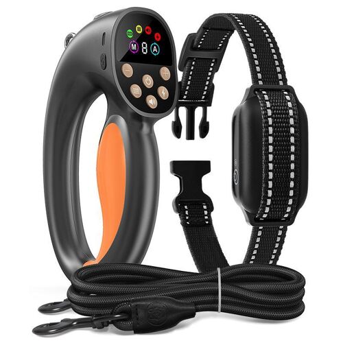 Laisse De Dressage Pour Chien Avec Télécommande Intégrée Et Récepteur Étanche Yonis