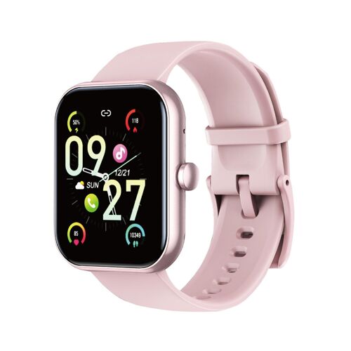 Montre Connectée Appels Bluetooth 100 Modes Sportifs Autonomie 5 à 8 Jours IP68 Rose YONIS