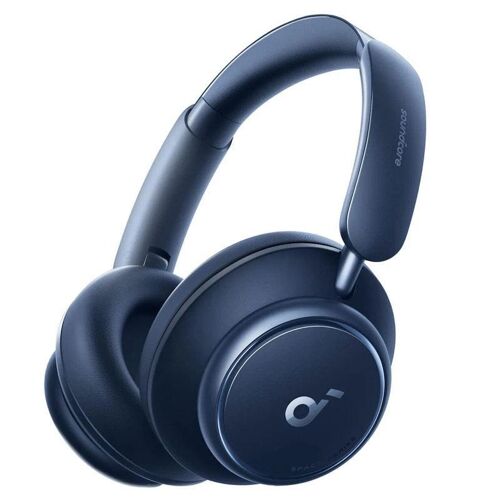 Casque Audio Bluetooth Sans Fil Réduction du Bruit Autonomie 50 à 65 h Bleu YONIS