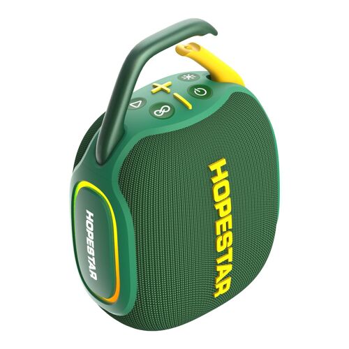 Enceinte Bluetooth Extérieure 15 W Étanche IPX7 Autonomie 6 à 8 h Jaune YONIS