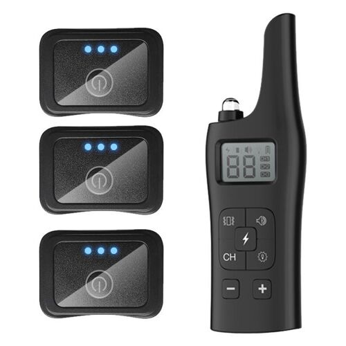 Collier Électronique Anti Aboiement Télécommandé Étanche Ip67 Portée 800 M Yonis