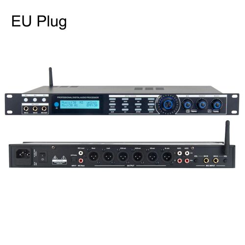 Processeur Audio Numérique 1U Anti Larsen DSP Réverbération Pour KTV et Scène YONIS