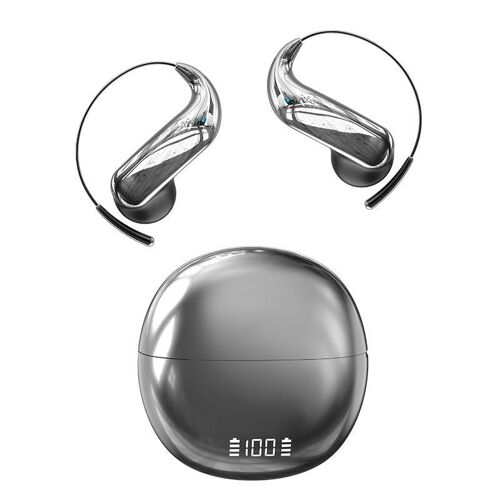 Écouteurs Sans Fil à Oreilles Ouvertes Bluetooth 6.1 Son Directionnel AAC Noir YONIS
