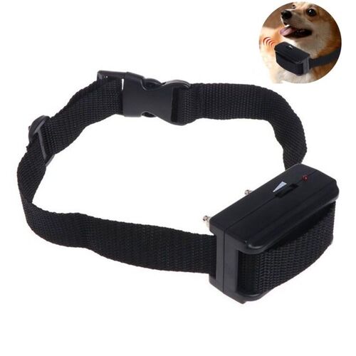 Collier Anti Aboiement Automatique À Détection Précise Par Vibration Et Ultrasons Noir Yonis