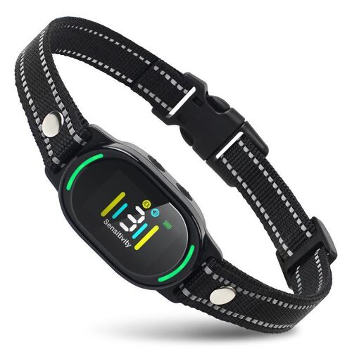Collier Antiaboiement Pour Chien À Détection Intelligente Étanche Ipx7 Yonis
