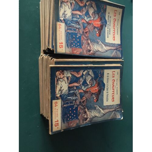 Lot 47 Fascicules Les Chauffeurs Georges Faber Artheme Fayard 
