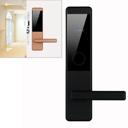 Serrure de Porte Connectée Induction Electronique Noir YONIS